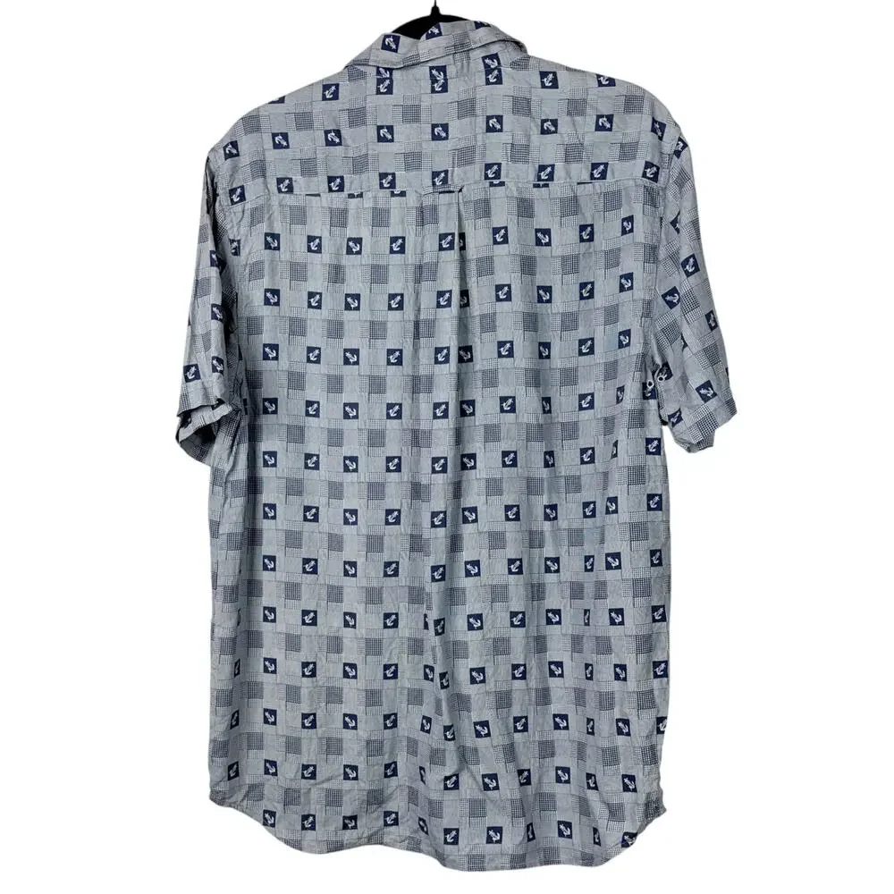 Nat Nast Short Sleeve Button‎ Front Shirt Mens